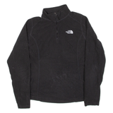 THE NORTH FACE Womens Fleece Black 1/4 Zip M