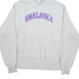 CHAMPION Onalaska Mens Grey Hoodie USA M