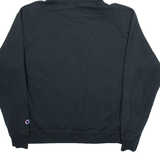 CHAMPION Mens Black Hoodie L