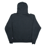 CHAMPION Mens Black Hoodie L