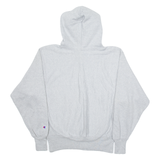 CHAMPION Mischicot Volleyball Mens Grey Hoodie USA M