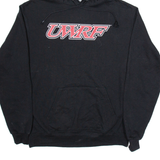 CHAMPION UWRF Mens Black Hoodie USA L