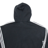 ADIDAS Crop Womens Black Hoodie UK 10