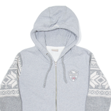 NAPAPIJRI Bear Island Womens Grey Hoodie Full Zip M
