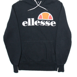 ELLESSE Mens Black Hoodie S