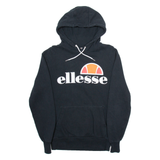 ELLESSE Mens Black Hoodie S