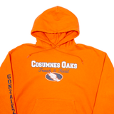 CHAMPION Cosumnes Oaks Mens Orange Hoodie USA L
