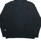 CHAMPION Mens Black Hoodie L