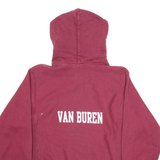 CHAMPION TCA Football Mens Red Hoodie USA S