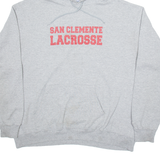 CHAMPION San Clemente Lacrosse Mens Grey Hoodie USA XL