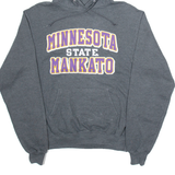 CHAMPION Minnesota State Mankato Mens Grey Hoodie USA S