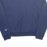 CHAMPION REVERSE WEAVE Womens Sweatshirt Blue L