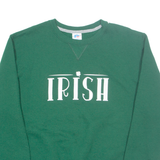 RUSSELL ATHLETIC Womens Sweatshirt Green L