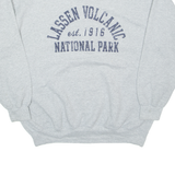 MV SPORT Lassen Volcanic National Park Mens Sweatshirt Grey USA XL