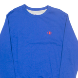 CHAMPION Mens Sweatshirt Blue S