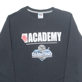 RUSSELL ATHLETIC Edmonton Youth Basketball Association Mens Sweatshirt Black USA S