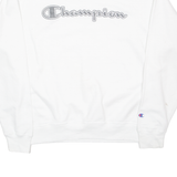 CHAMPION Mens Sweatshirt White L