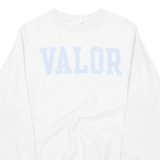 CHAMPION REVERSE WEAVE Valor University Mens Sweatshirt Grey USA M