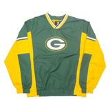 NFL Green Bay Packers Training Mens Sweatshirt Green V-Neck USA XL