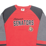 NHL Ottawa Senators Womens Sweatshirt Red USA XL