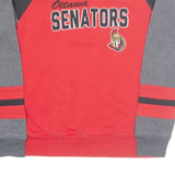 NHL Ottawa Senators Womens Sweatshirt Red USA XL
