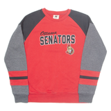 NHL Ottawa Senators Womens Sweatshirt Red USA XL