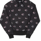 CHAMPION REVERSE WEAVE Mens Black Hoodie S