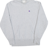 CHAMPION REVERSE WEAVE Mens Grey Hoodie S