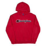 CHAMPION Boys Red Hoodie 15-16Y