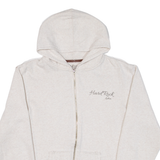 HARD ROCK CAFE Lisbon Womens Grey Hoodie Full Zip L