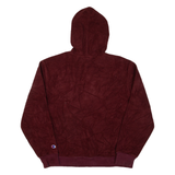 CHAMPION Teddy Womens Maroon Hoodie M