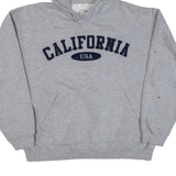 BLACKWATER BAY California Usa Mens Grey Hoodie USA M