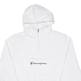 CHAMPION Mens White Hoodie M