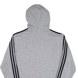 ADIDAS Mens Grey Hoodie S