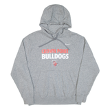 NIKE Crown Points Bulldogs Mens Grey Hoodie USA M