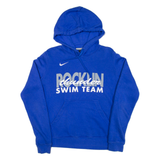 NIKE Swim Team Womens Blue Hoodie M