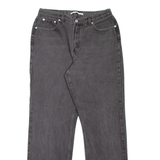 TOMMY HILFIGER Womens Jeans Grey Regular Straight W31 L33