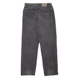 WRANGLER Mens Jeans Grey Relaxed Tapered W33 L32