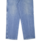 DICKIES Carpenter Workwear Mens Jeans Blue Relaxed Tapered Stone Wash W40 L32