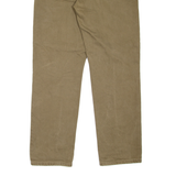 CARHARTT Blanket Lined Carpenter Workwear Mens Jeans Green Tapered W35 L34