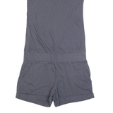 BENCH One Shoulder Womens Playsuit Grey Wide-Leg S