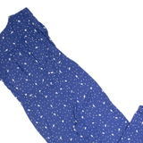 WHITE STUFF Womens Jumpsuit Blue Spotted Tapered UK 10