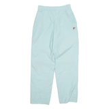 FILA Lined Womens Track Pants Blue Straight M W26 L30