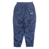 ADIDAS Mens Track Pants Blue Tapered XL W30 L30