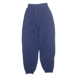 MARKA SPORTS Mens Track Pants Blue Tapered XS W23 L28