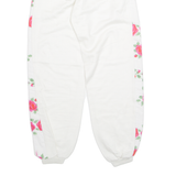 Womens Joggers White Tapered S W24 L29