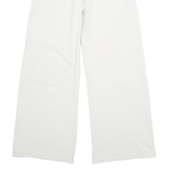 ASICS Duo Tech Womens Sweatpants Cream Wide-Leg M W28 L29