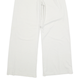 ASICS Duo Tech Womens Sweatpants Cream Wide-Leg M W28 L29