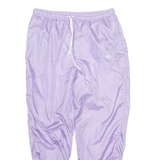 MASSER SHELL Womens Track Pants Purple 90s Tapered M W31 L27