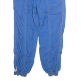 DEESSE Mens Track Pants Blue 90s Tapered L W31 L30